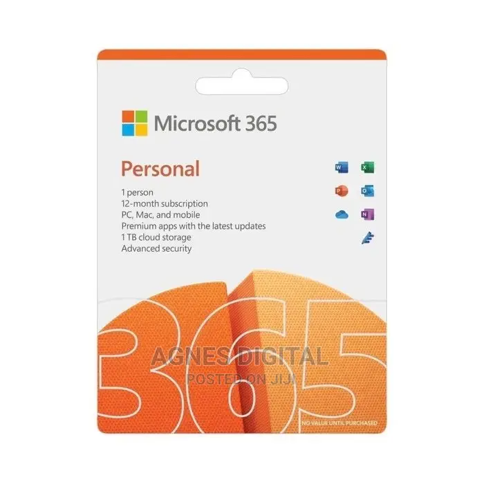 Microsoft 365 Personal | 1 User 1 Year | License Key