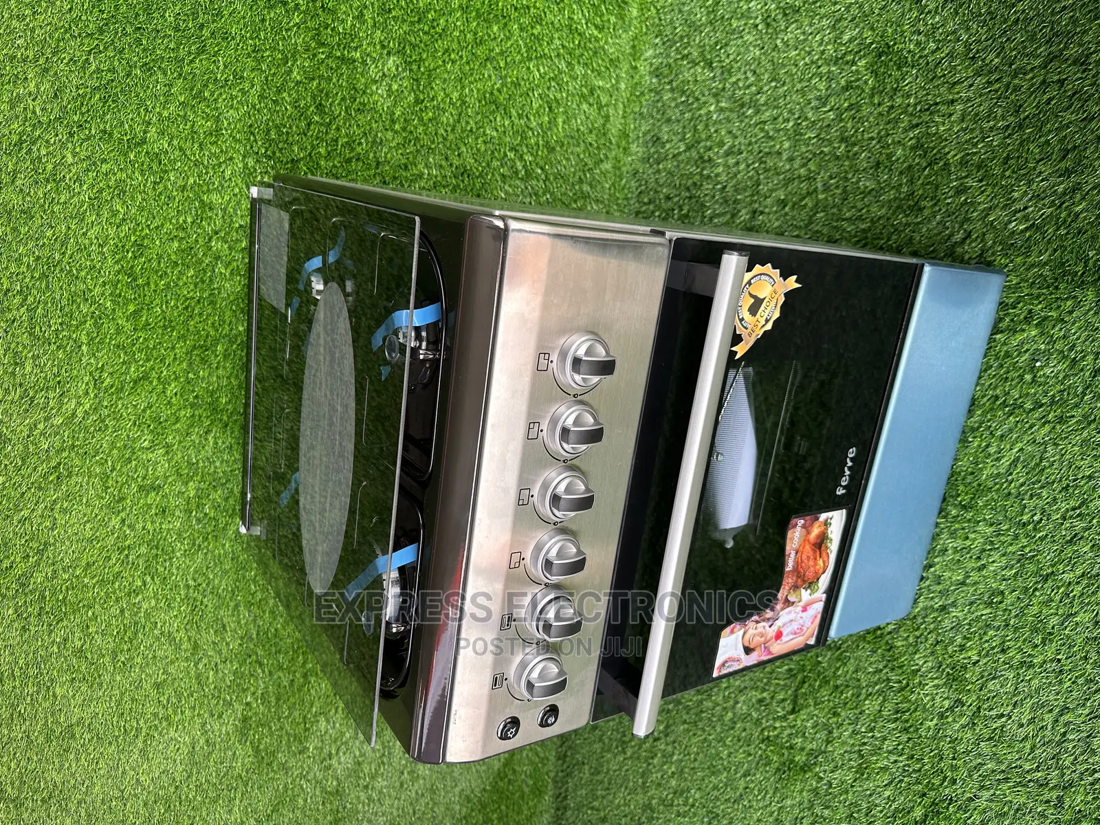 60+60 4b New Line Ferre Gill Oven Auto Ignition Stove Cooker