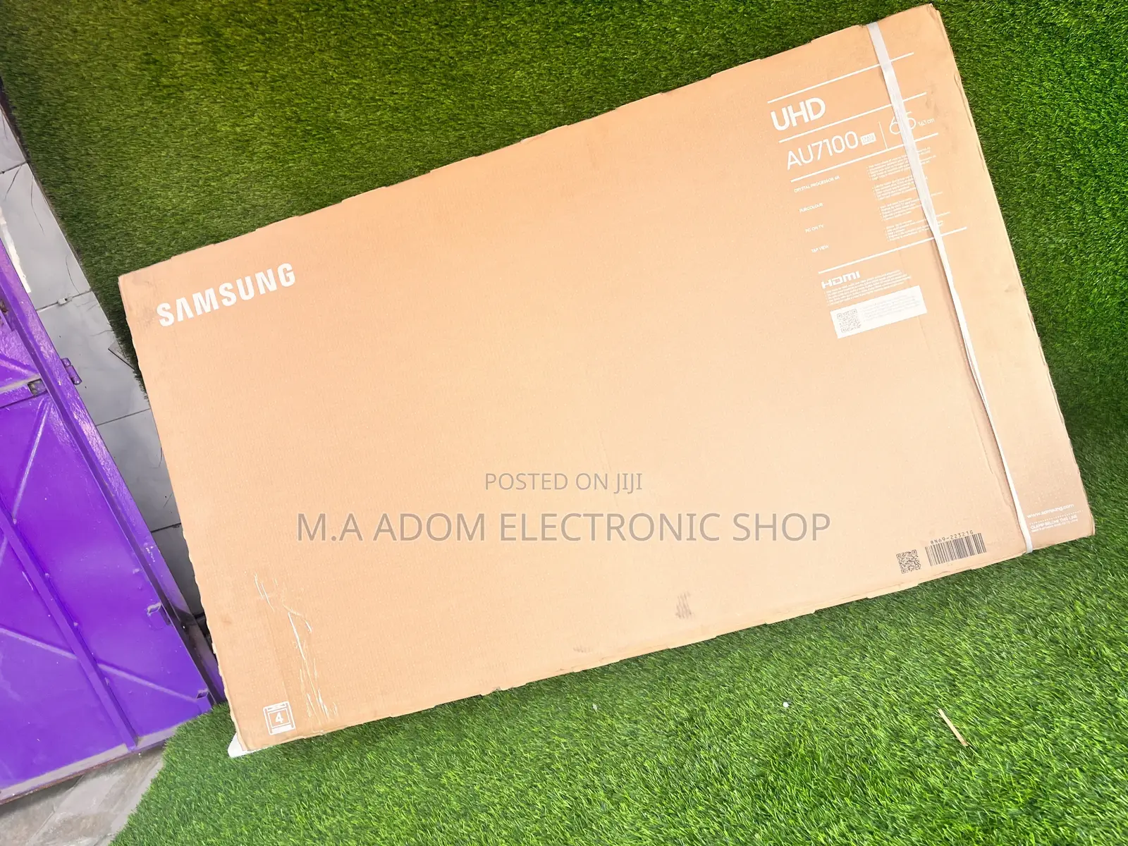 Samsung Ue65au7100 65” Au7100 Uhd Hdr Smart TV Au7170