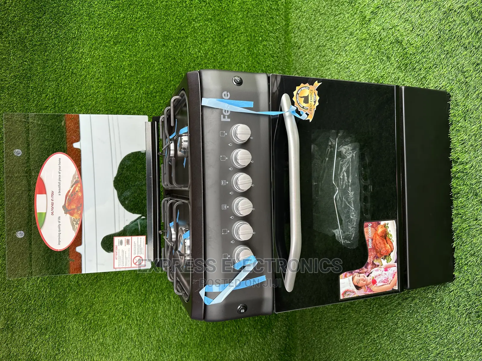 Black Ferre Smart Vest Oven Auto Ignition Switch 4BURNER