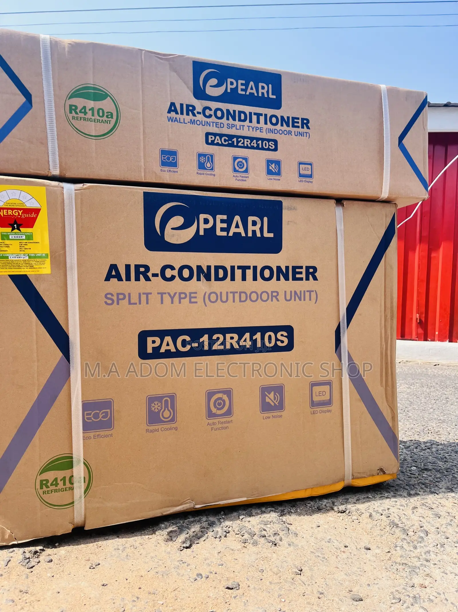 1/5 R410gas Pear AC With Automatic Restart Function