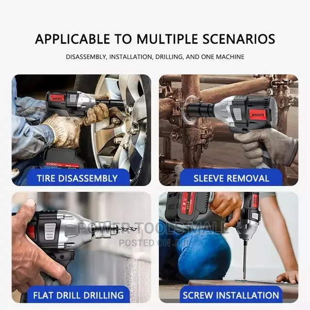 Wrench Driver Impact Cordless