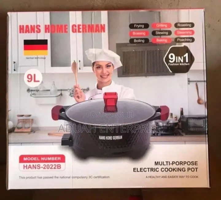 9l Multipurpose Cooking Pot (German Brand)