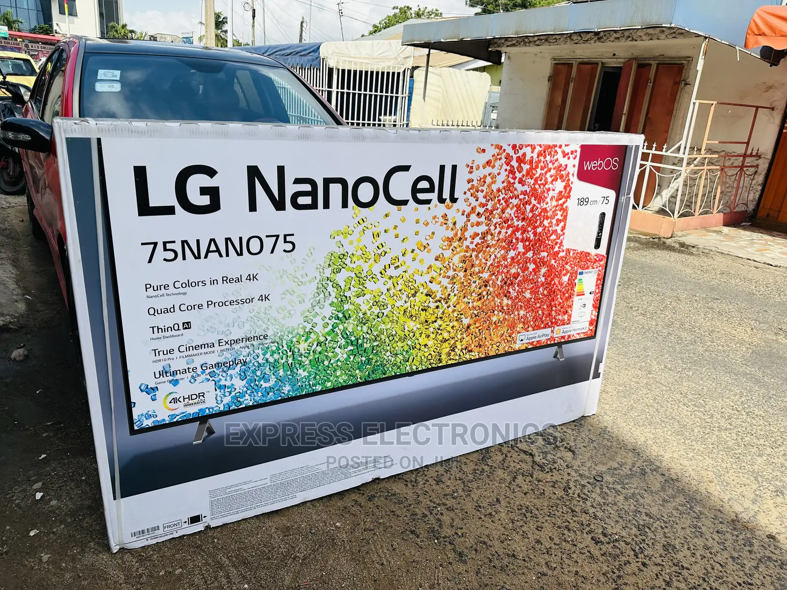 Pure Nanocell Display LG UHD Smart 75NANO75 Contrast Tv