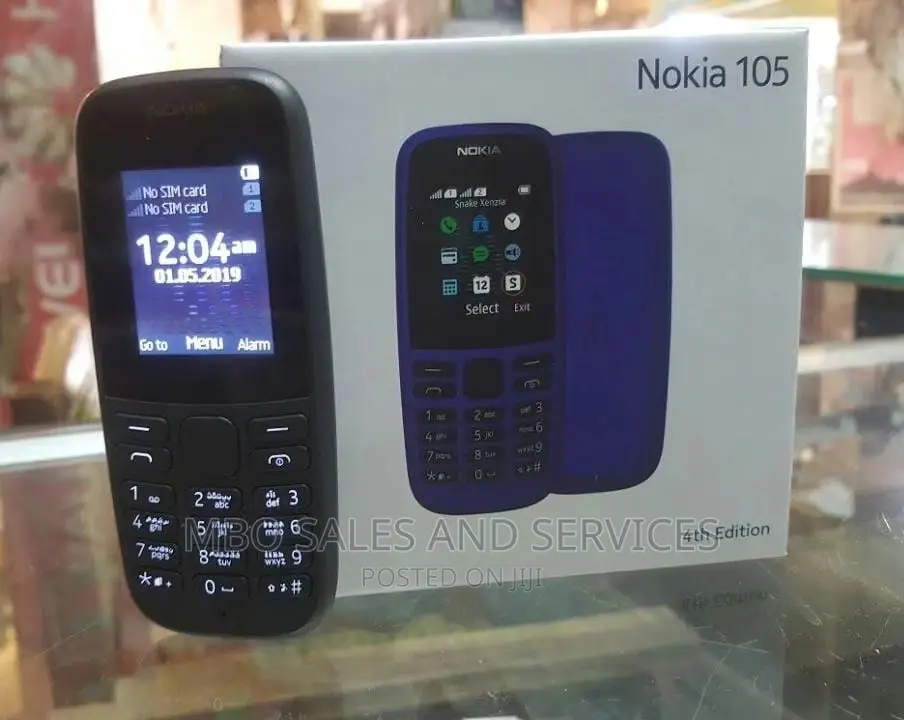 New Nokia 105 Black