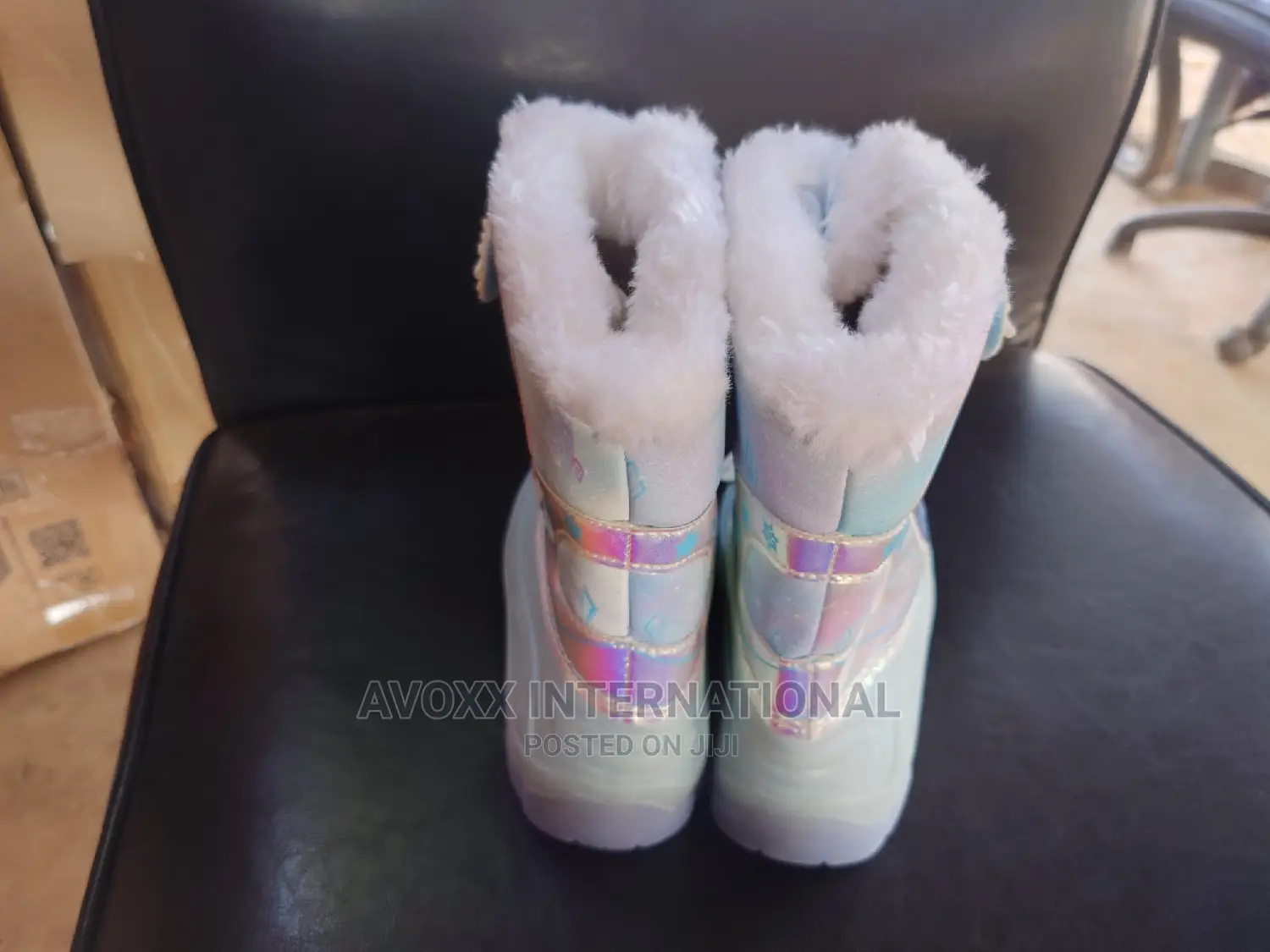 Disney Frozen II Purple White Thermolite Waterproof Boots