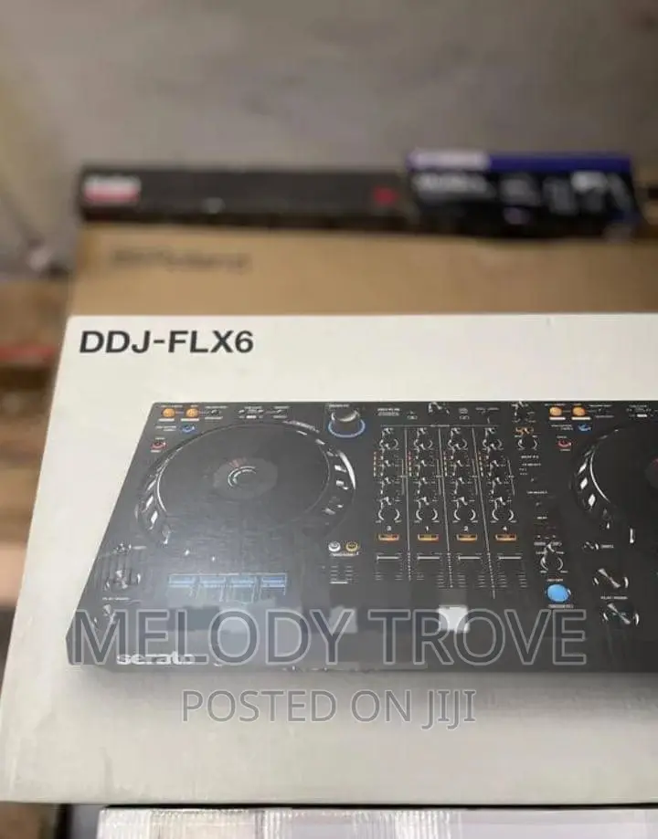 Pioneer DJ DDJ-FLX6 4deck Rekordbox and Serato DJ Controller
