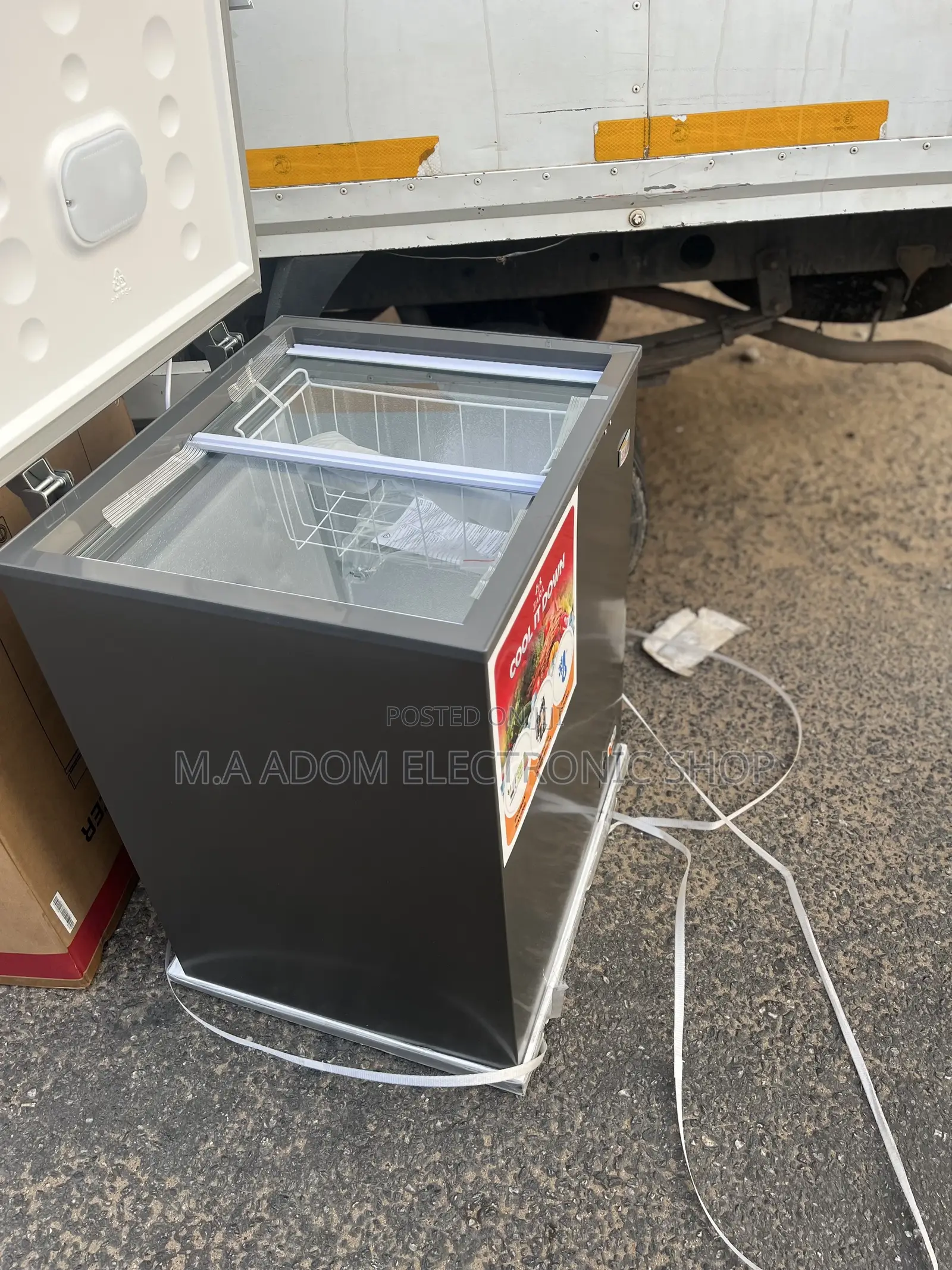 With Child Lock Zara 140L Mini Chest Freezer