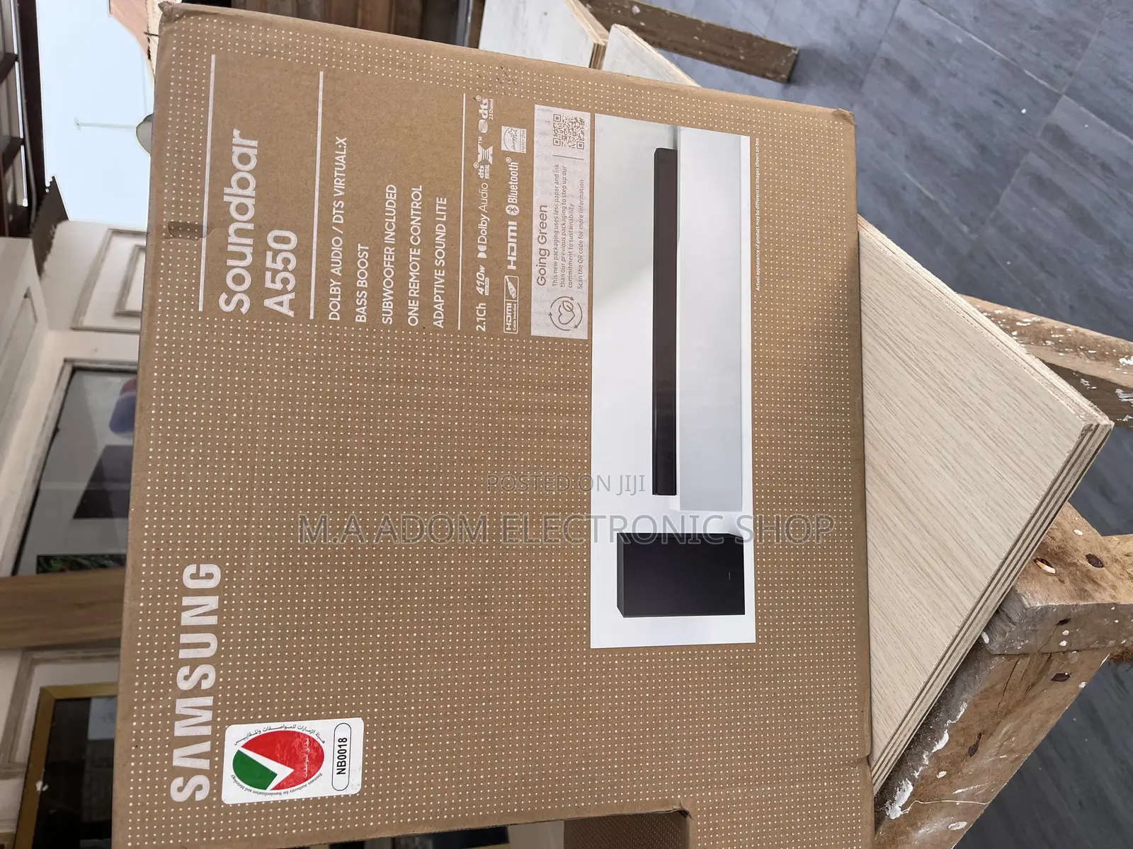 Wireless Samsung Bluetooth Sound Bar 430watts 2.1ch