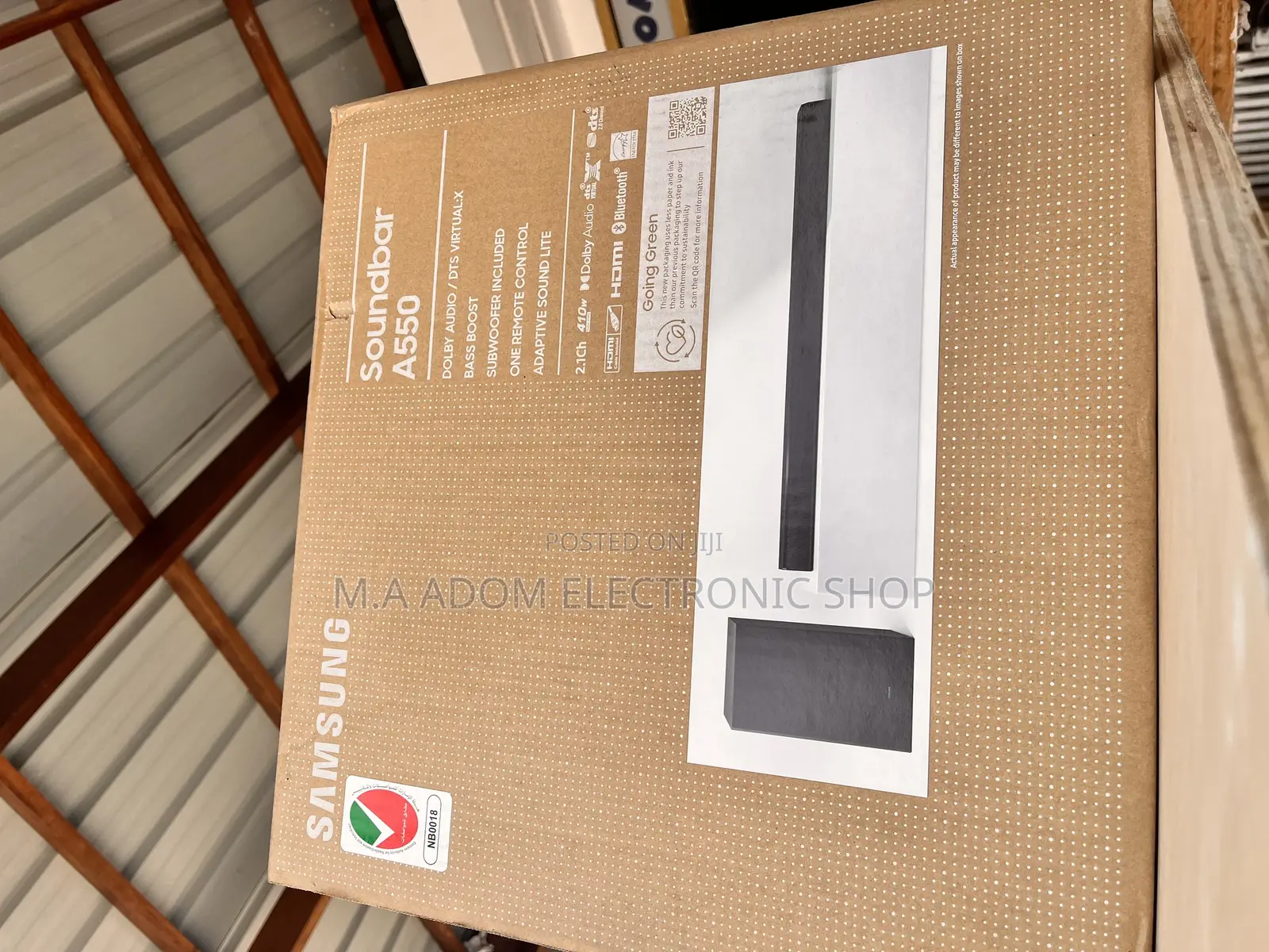 2021 Model Hw-A550 Samsung 2.1ch 410w Bluetooth Hdmi Usb Bar