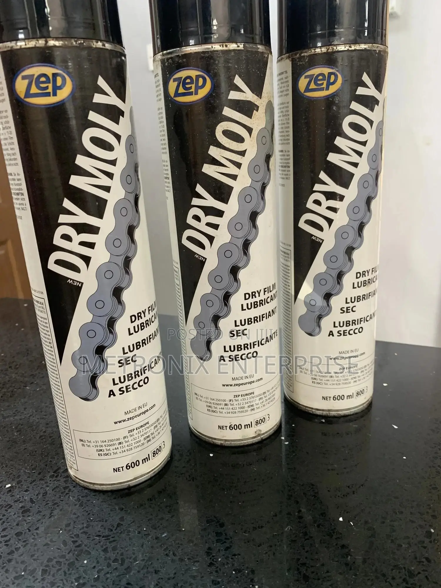 ZEP Dry Moly Aero Lubricant