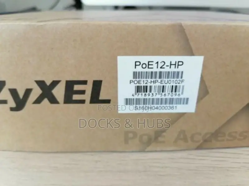 Zyxel Indusrial Gigabit Poe Injector - High Power Voltage