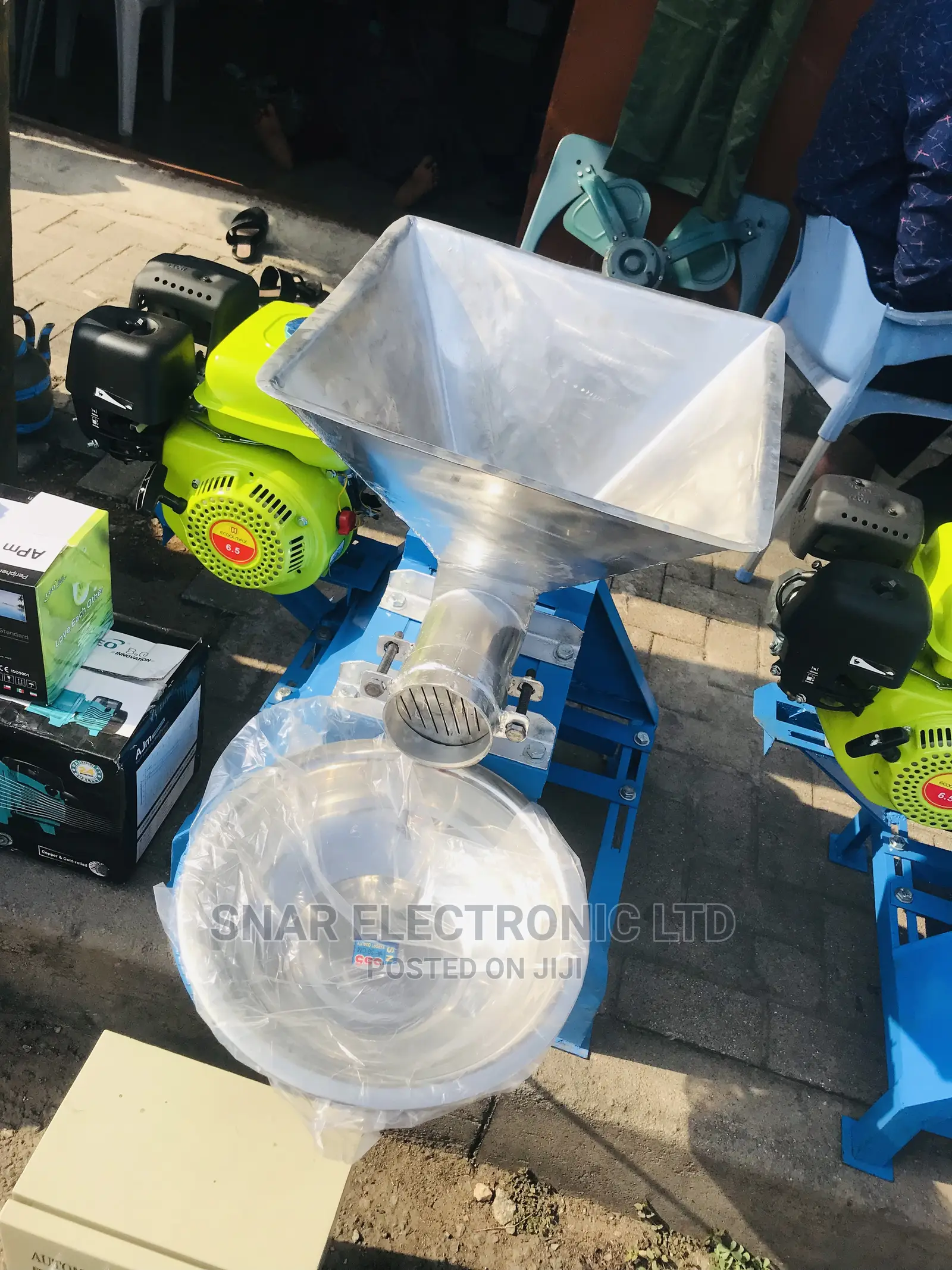 Petrol Engine Pounding Fufu Machine