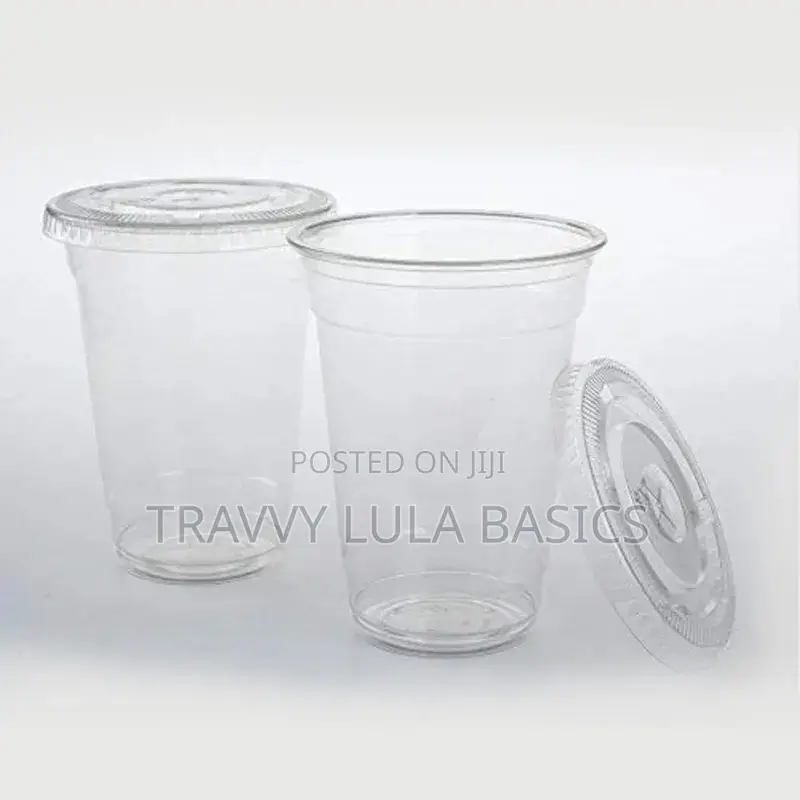 Cups and Flat Lids 500ml /350 Ml