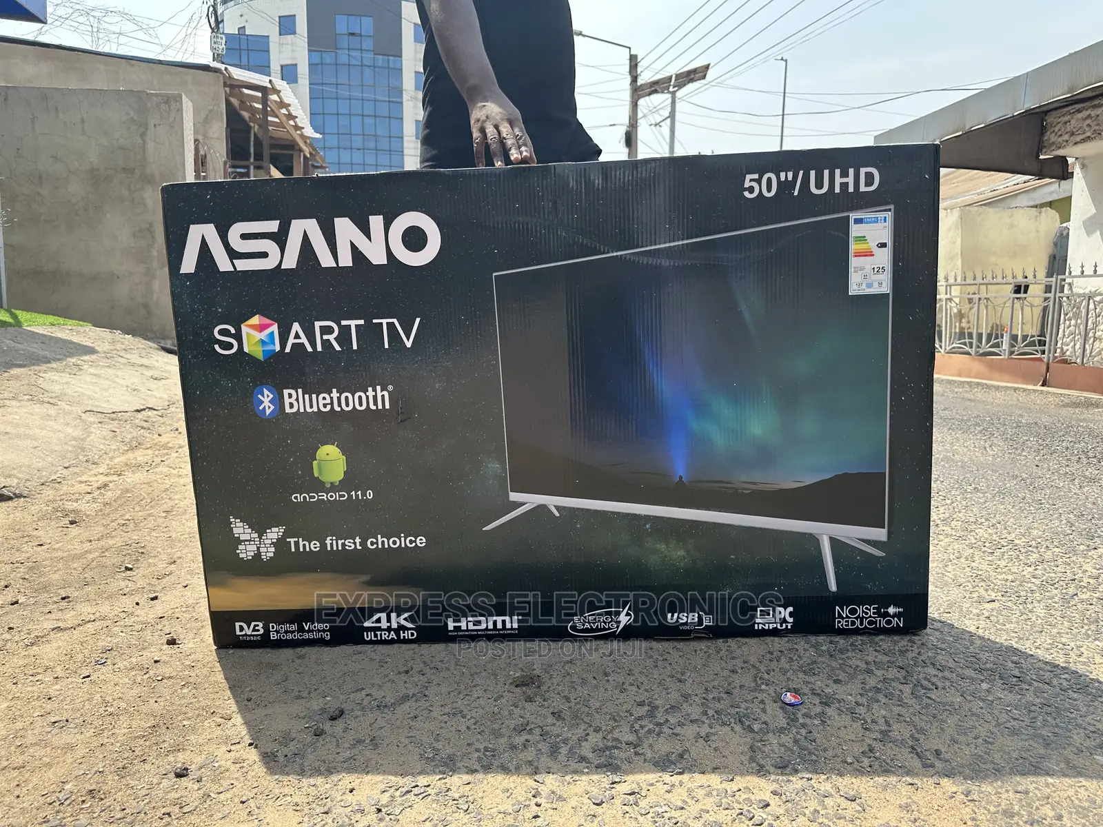 Enjoy Apple Play on Uhd Real Smart Asano 50”Android Tv