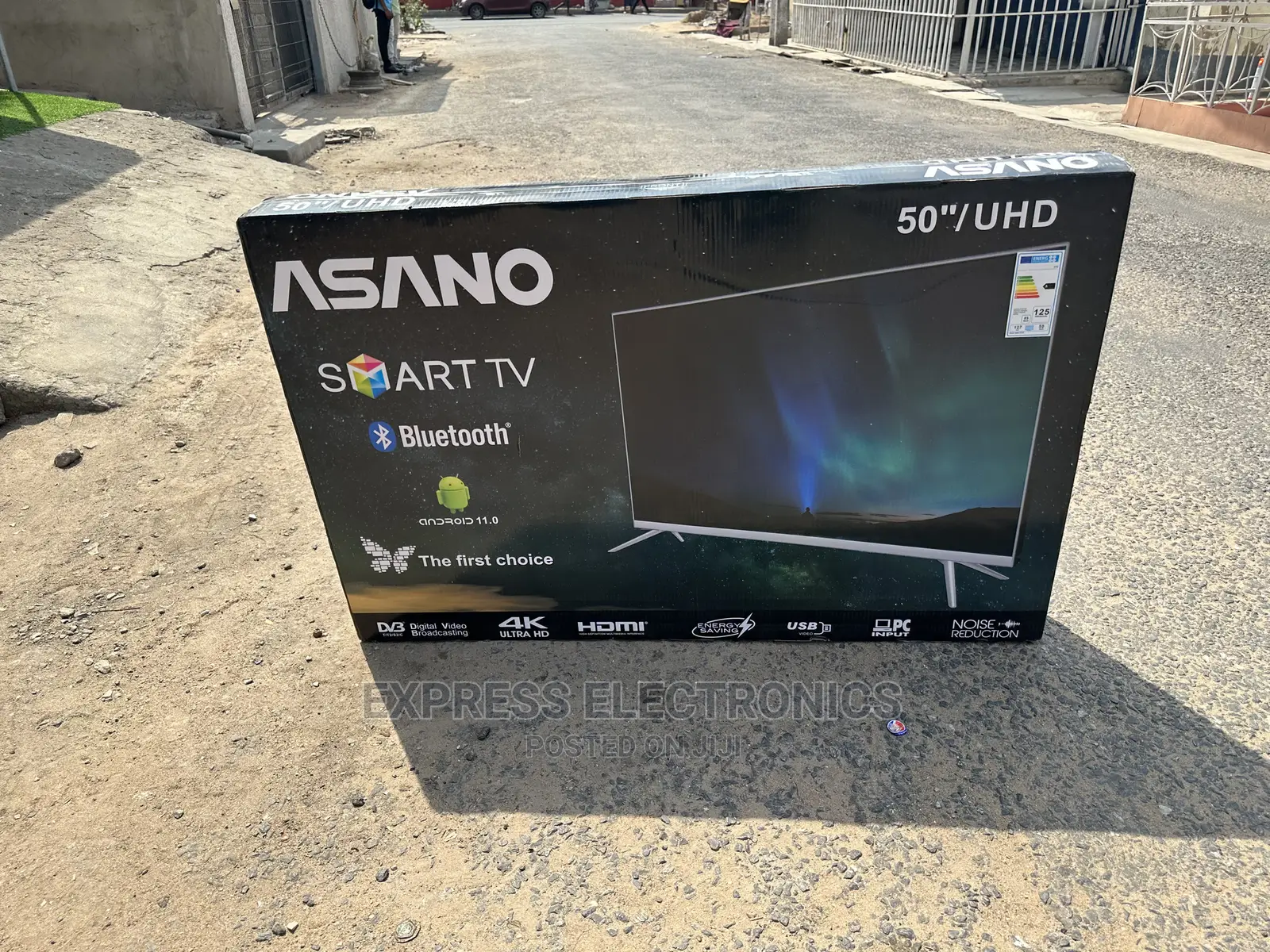 Enjoy Apple Play on Uhd Real Smart Asano 50”Android Tv