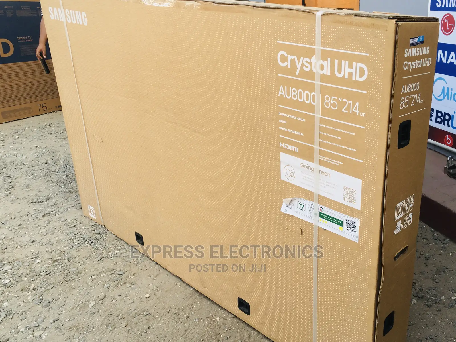 Crystal Diagonal Color Enhancer Samsung 85”Series8 UHD 