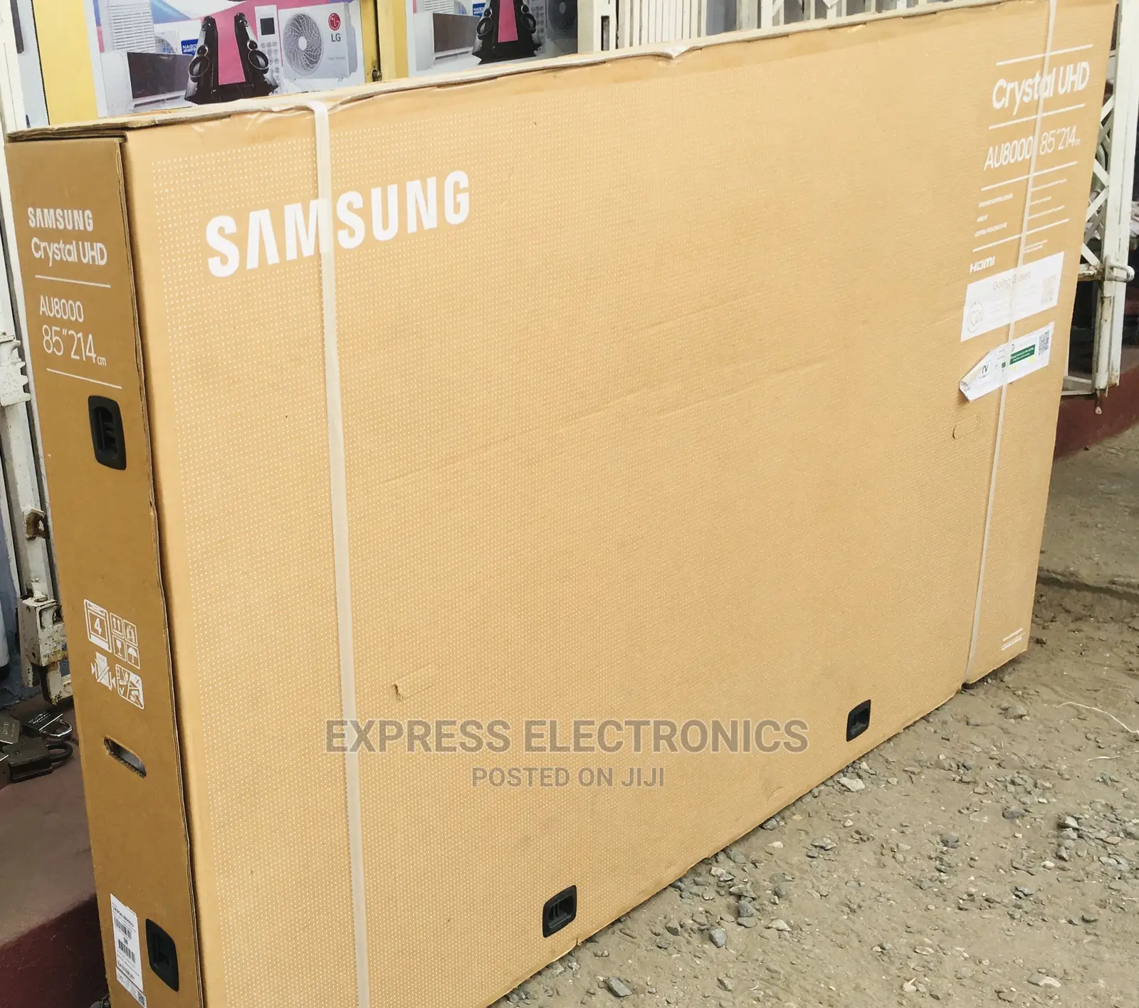 Slim Design Samsung 85”Crystal Series 8 Smart UHD TV