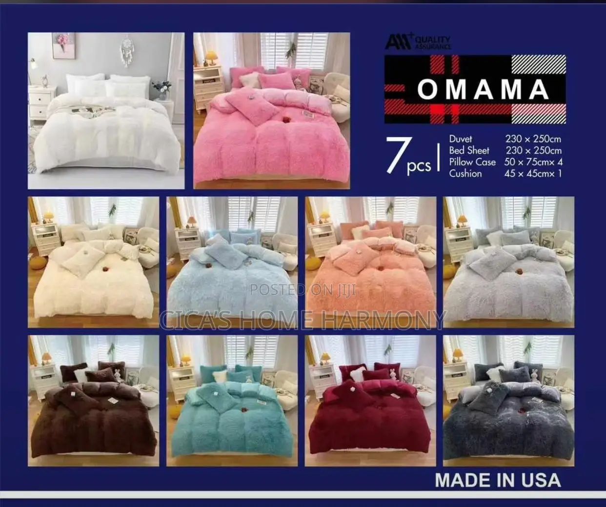 Super King 7 in 1size Fluffy Duvet