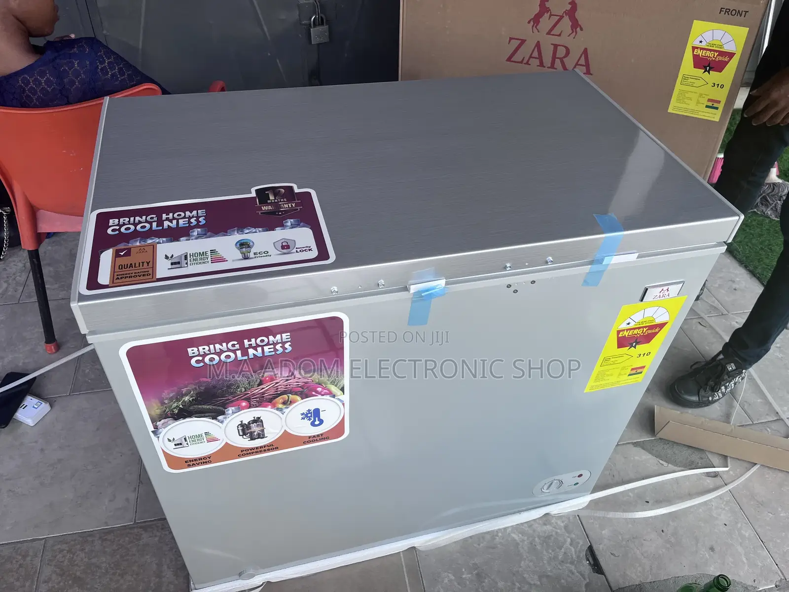 Plus Free Fridge Guard When You Buy This Zara 200L Freezer
