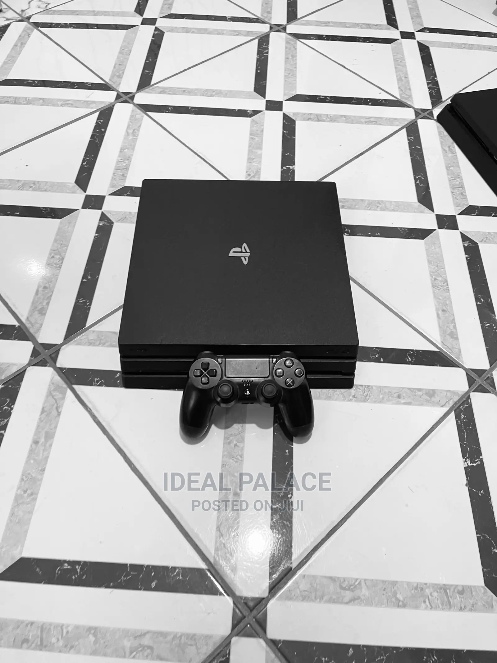 Black Ps4 Pro With 5 Games