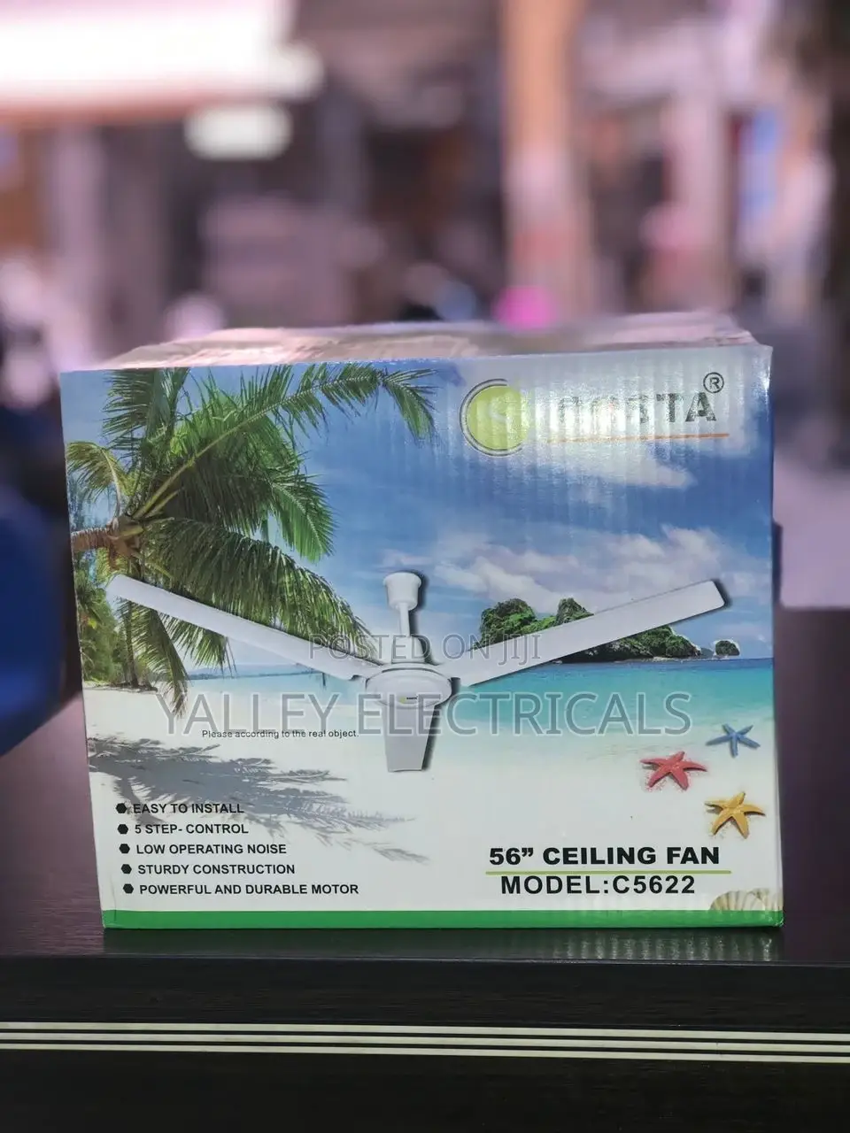 Costa Ceiling Fan Long / Medium