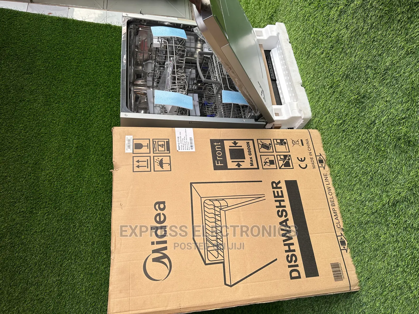 Midea 12 Plates Dishwasher Antitrust Built in [WQP12-7713E]