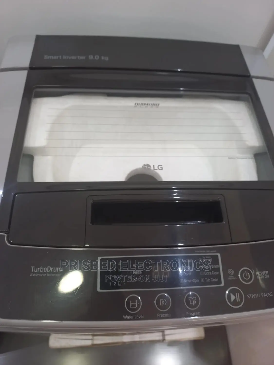 LG Washing Machine 9kg Top Load Smart Inverter