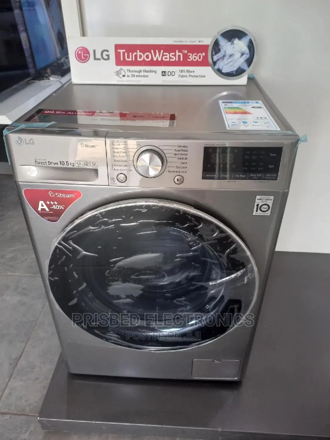 Lg Smart Inverter Washing Machine 10.5kg Frontload
