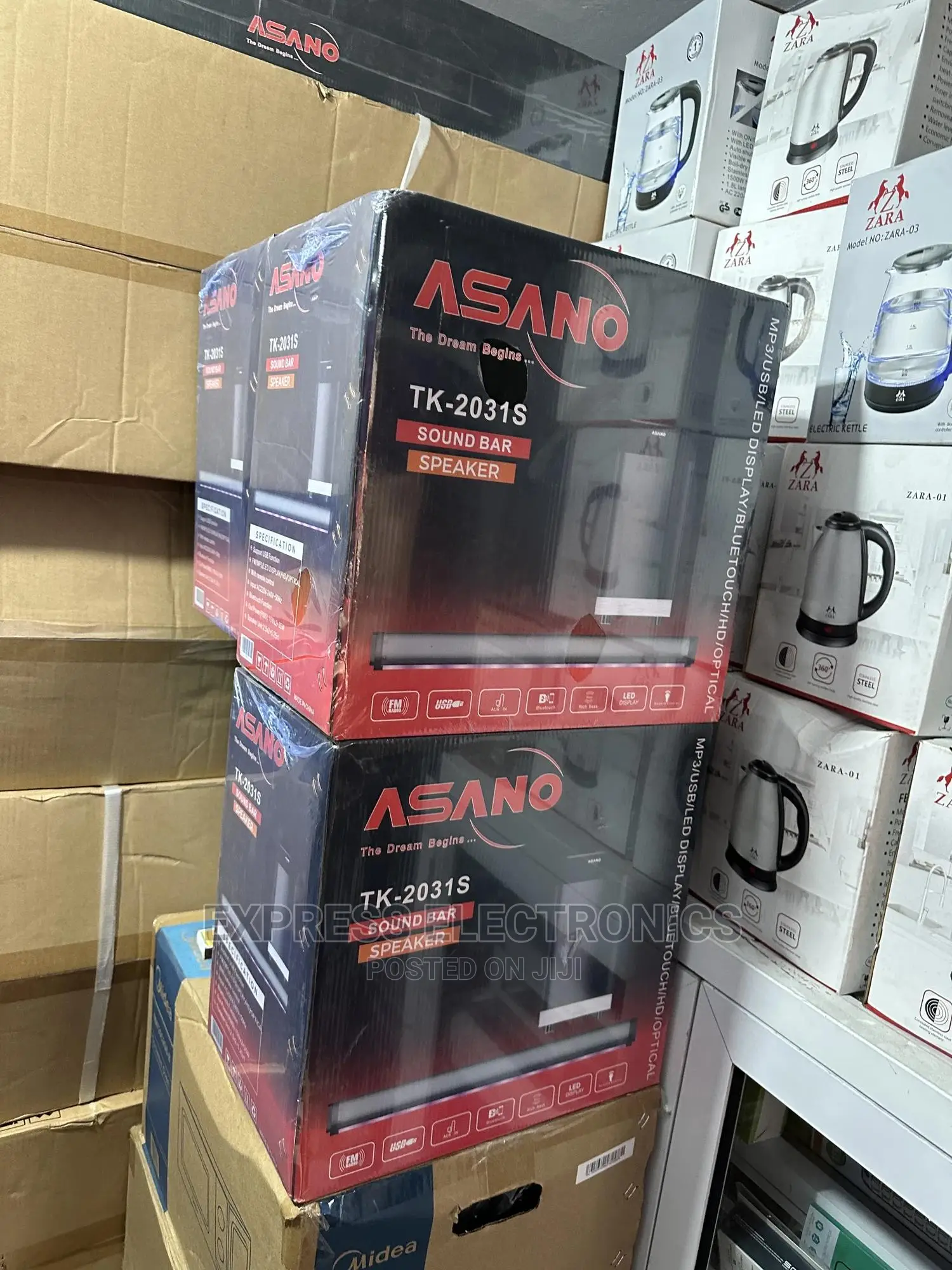 Tk-2031s Asano Wireless Bluetooth Sound Bar+Woofer