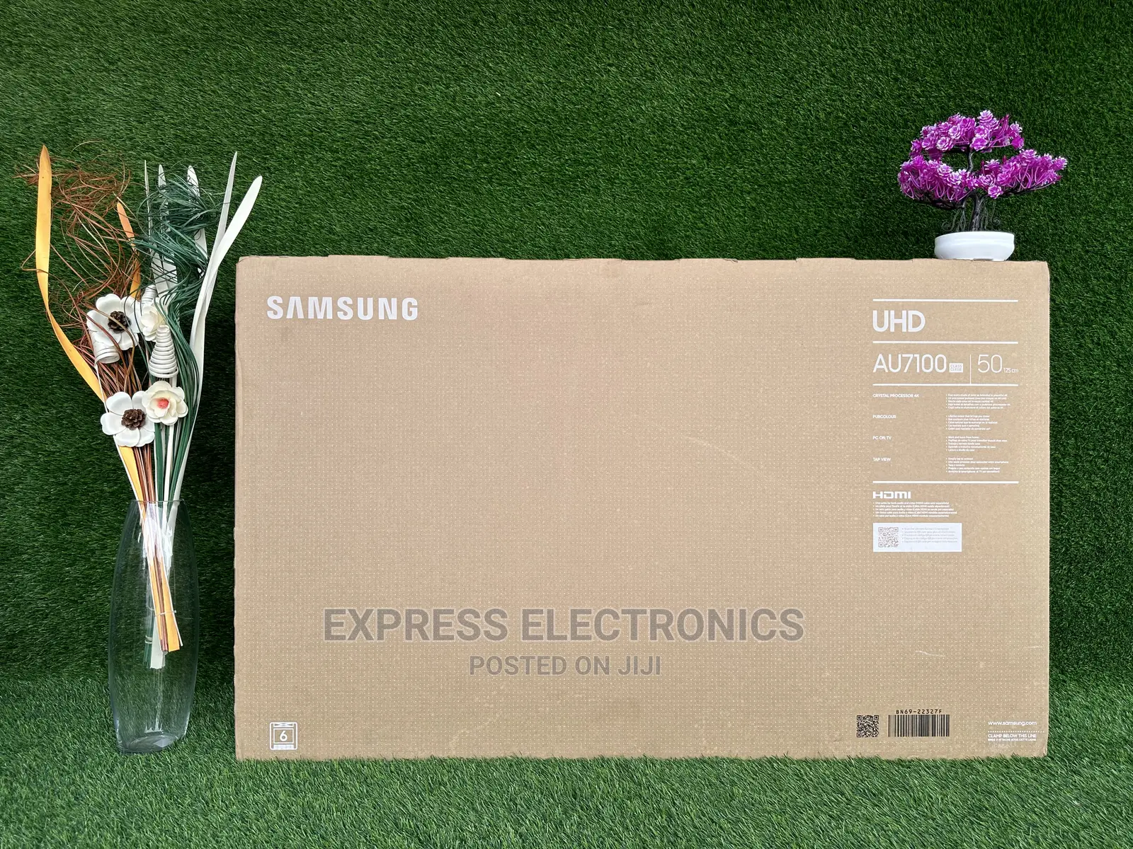 Samsung Easy TV Control 50”Au7172 UHD Crystal Display