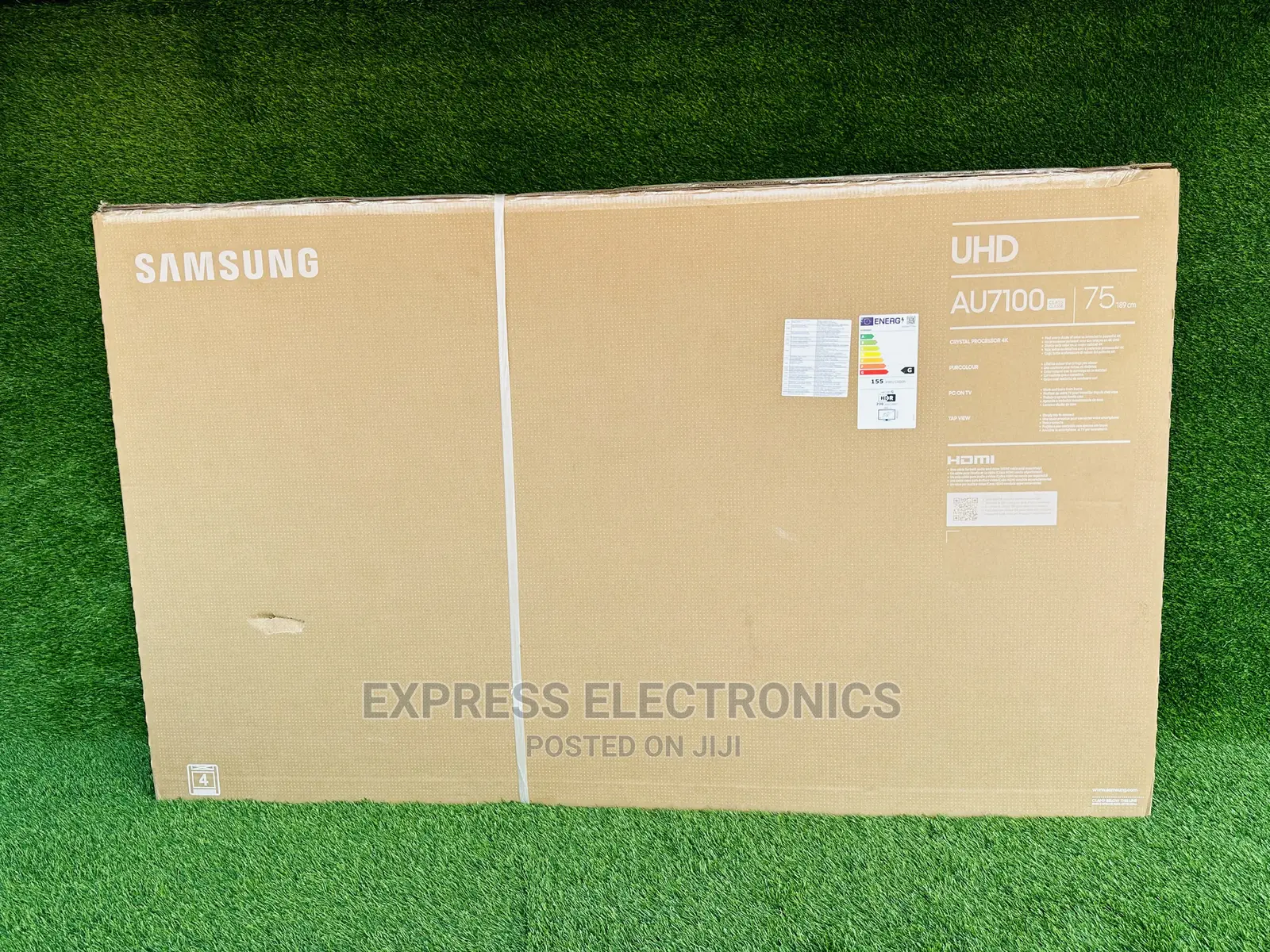 Glossy UHD Smart Display 75”Au7172 Samsung