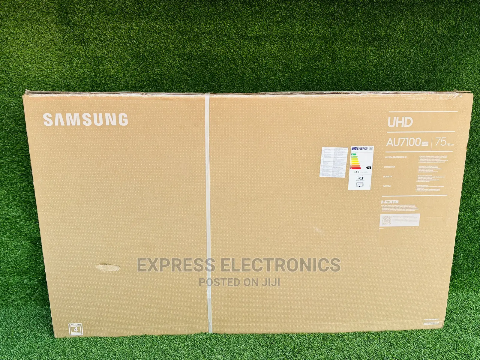 Glossy UHD Smart Display 75”Au7172 Samsung