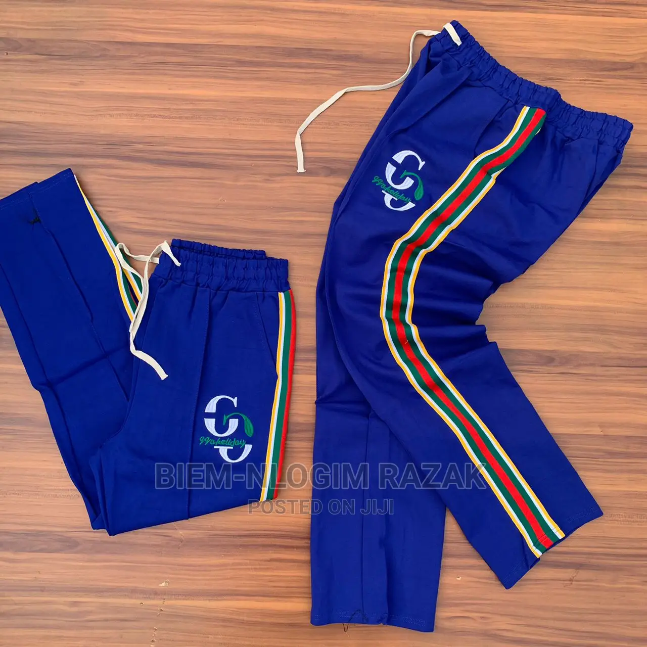 Original Adidas N Gucci Joggers Available in Stock