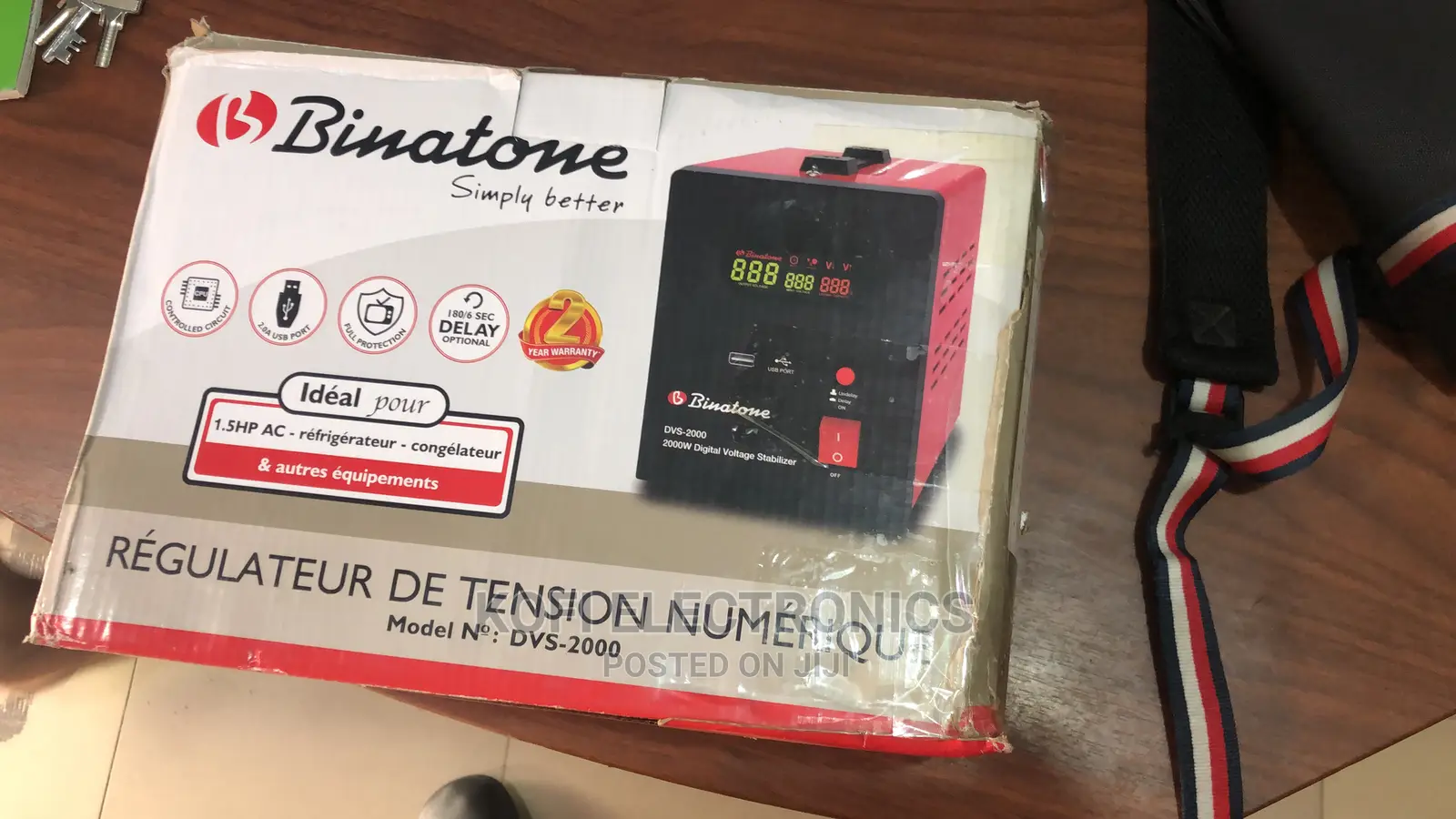 Binatone 2000W Digital Automatic Voltage Stabilizer I