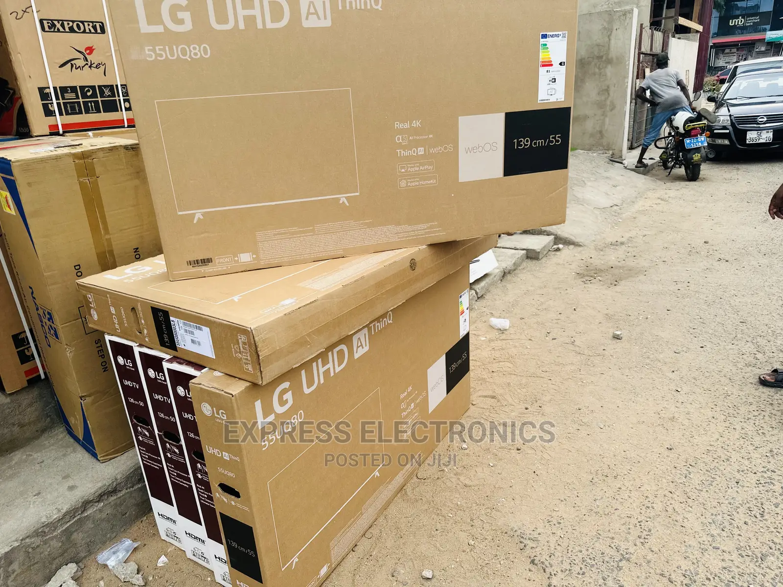 UQ80003 Series LG UHD Smart 55”Tv
