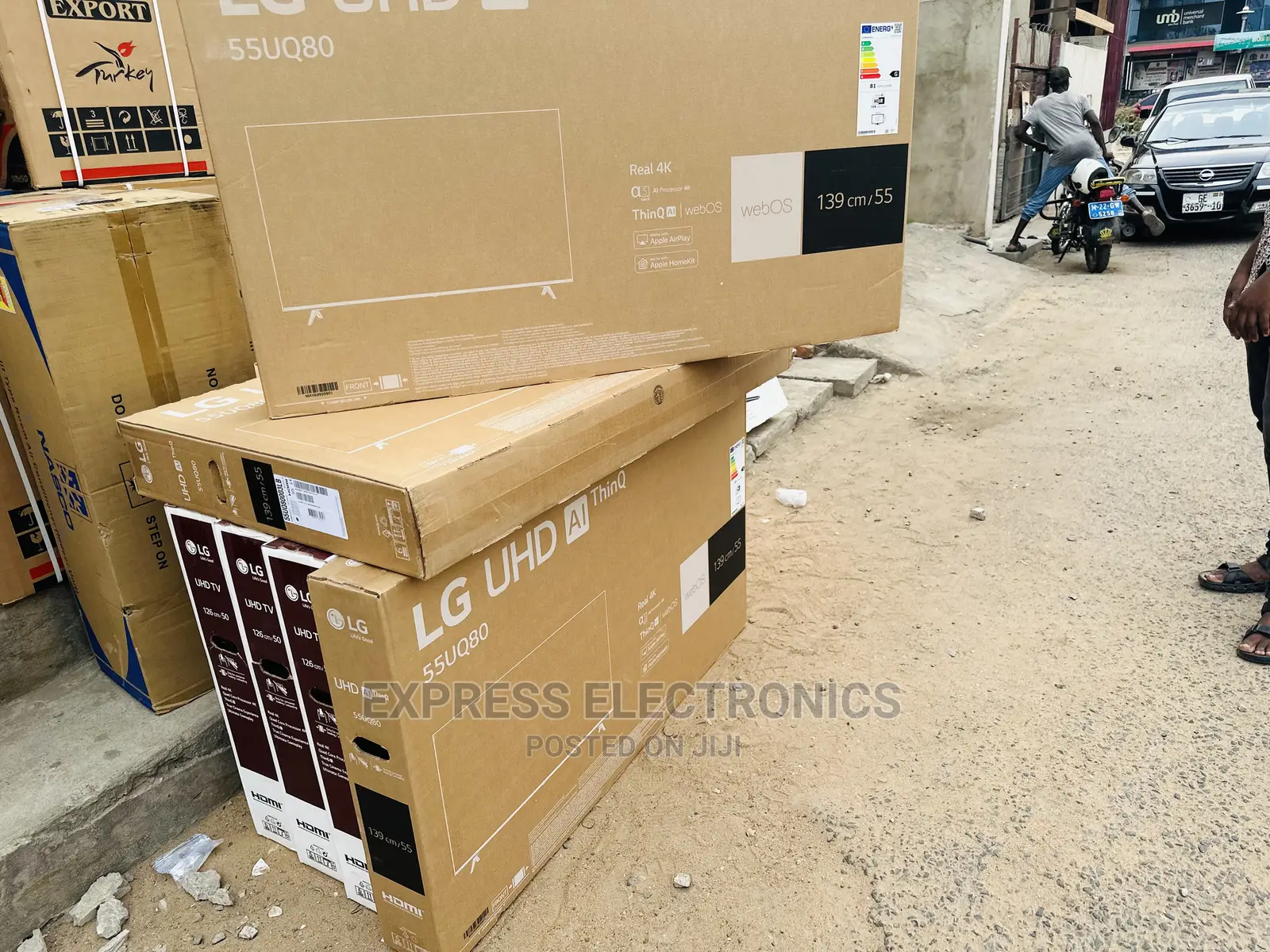 UQ80003 Series LG UHD Smart 55”Tv