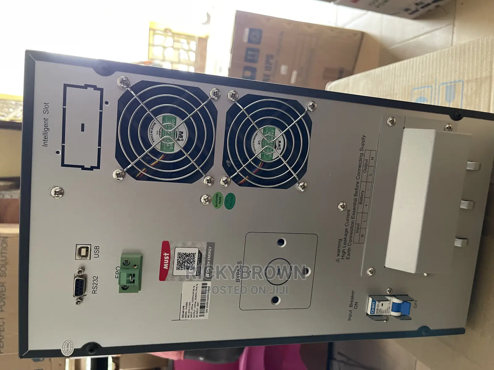 10kva Single Phase MUST Online UPS