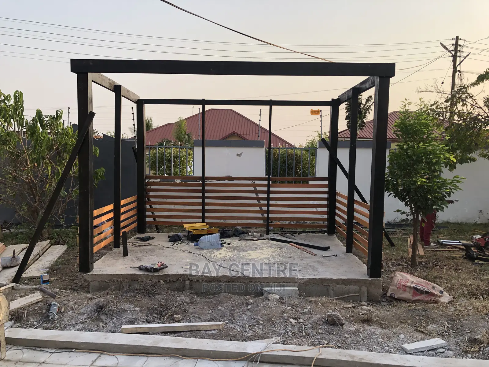 Side Strips Pergola