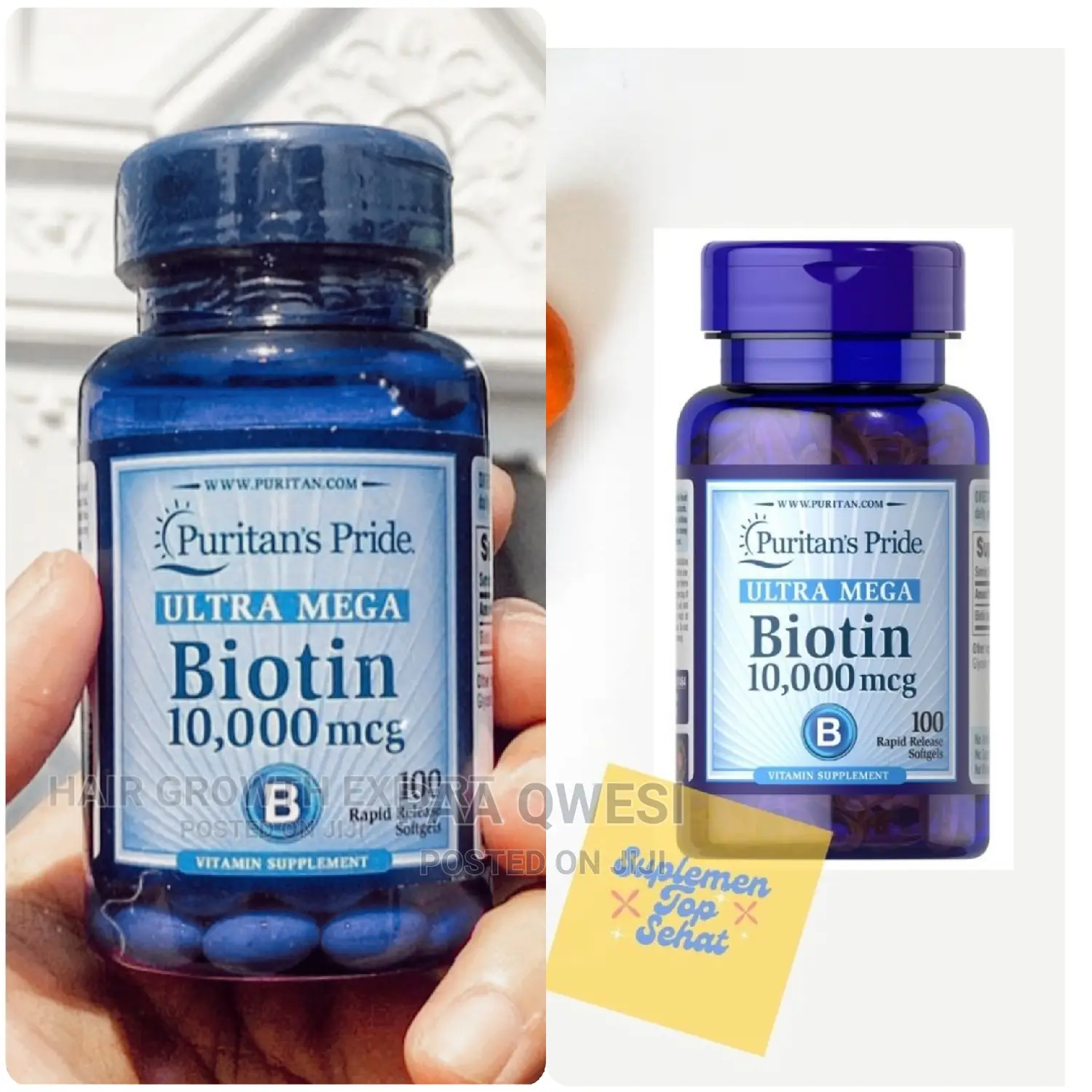 Biotin Puritans Pride (Ultra Mega)