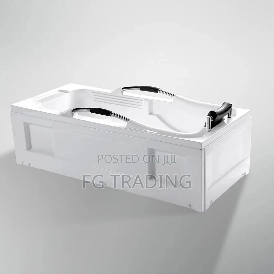 Bathtub + Panel - Straight Bath - Acrylic Fibre Bath