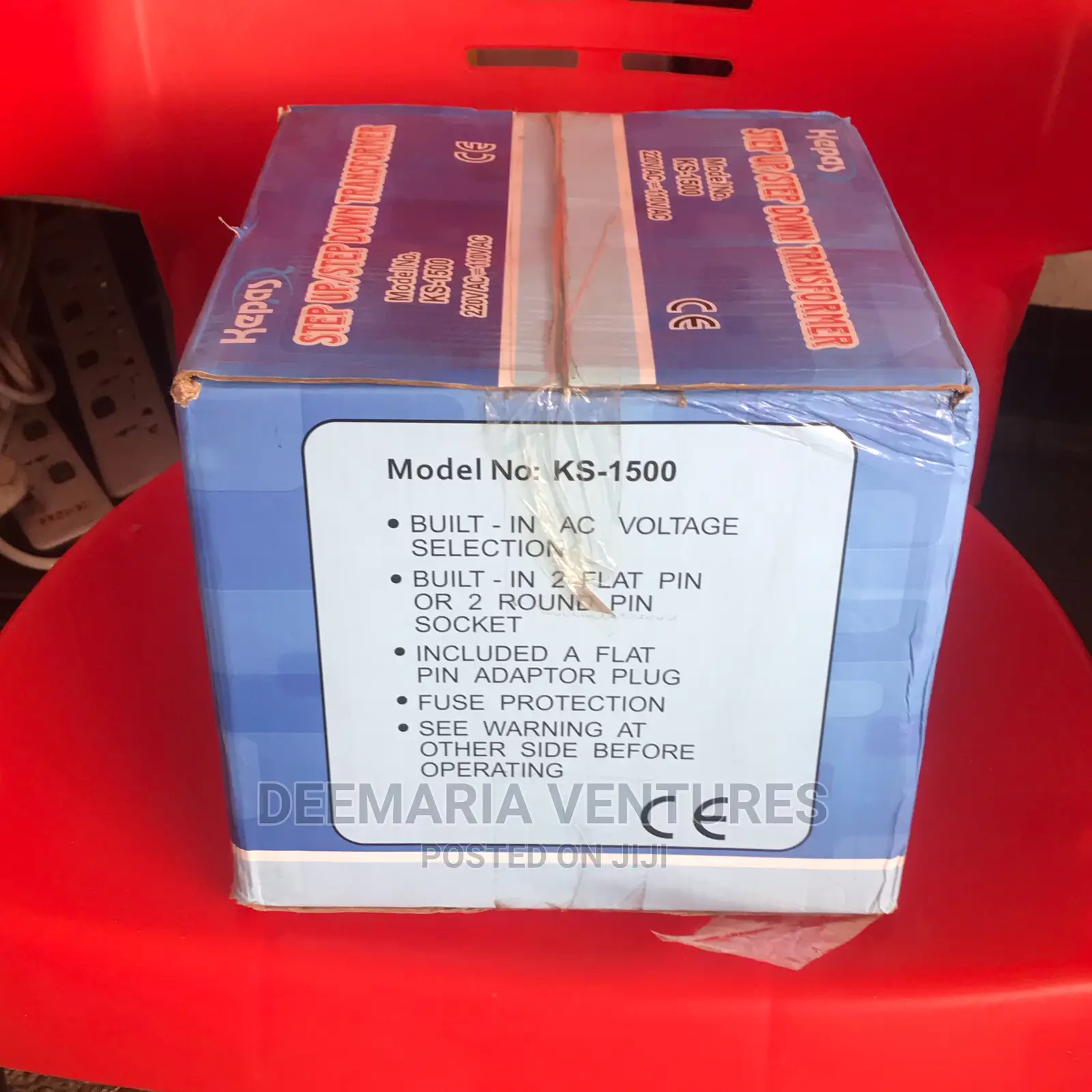Kepas Step Up/Step Down Transformer 1500va (220v/110v)