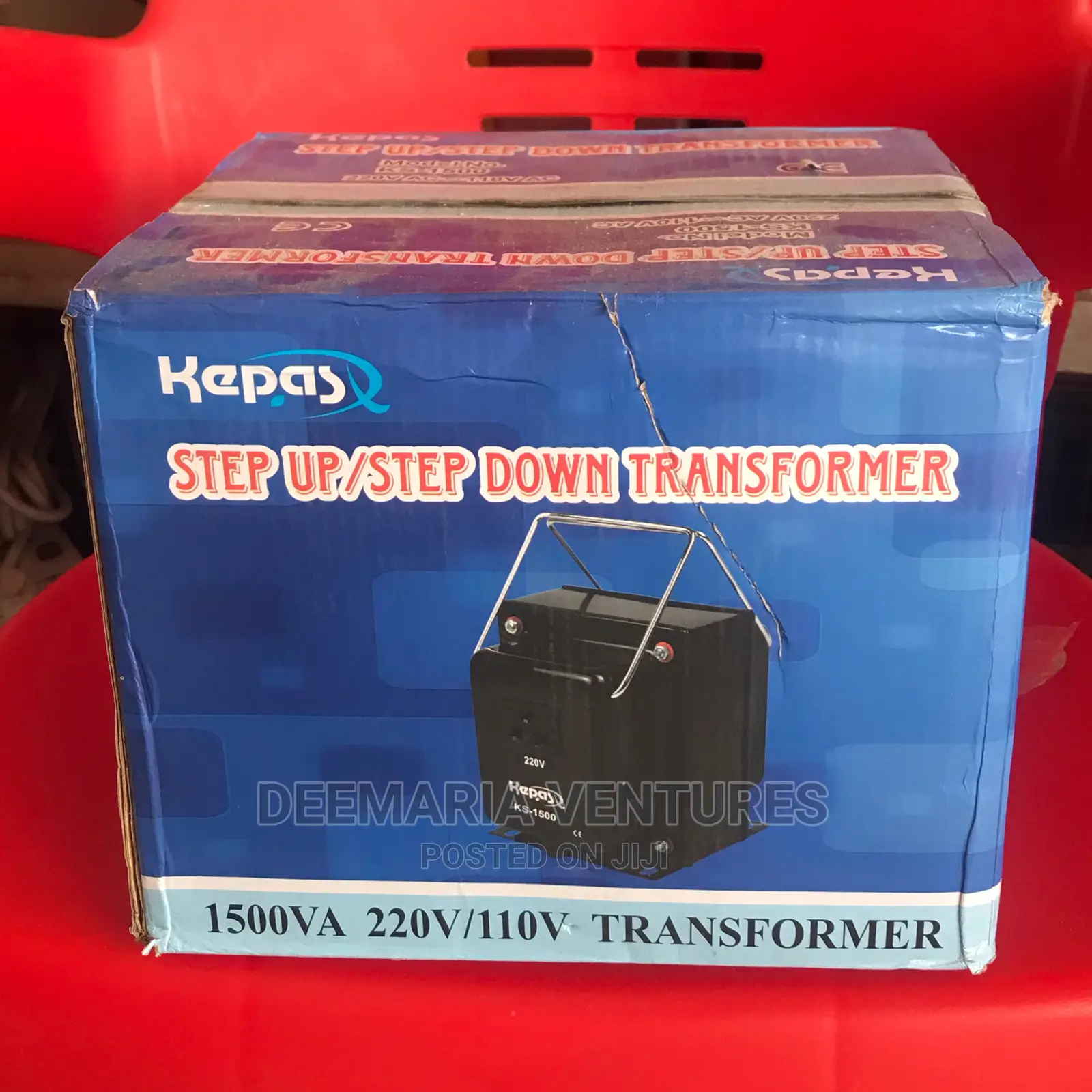 Kepas Step Up/Step Down Transformer 1500va (220v/110v)