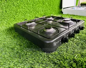 Volcano Table Top Cooker Gas Jet Metallic Black 4burner