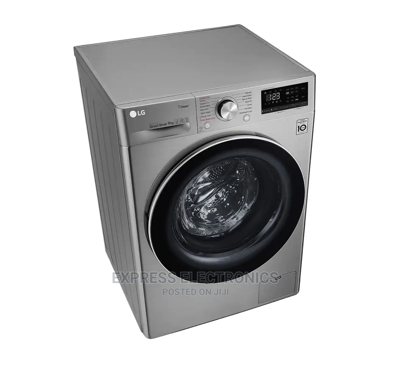 F4V5VYP2T 9kg Front Sleek Design Load|Steam Washer|Thinqtm