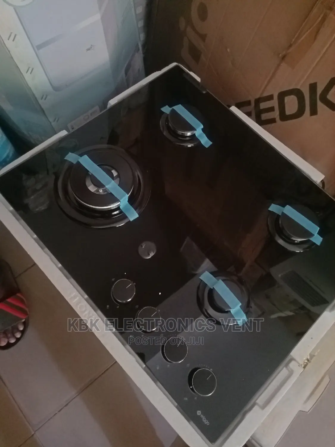 Wiggo 60*60 4burner Ceremic Inbuilt Gas Cooker