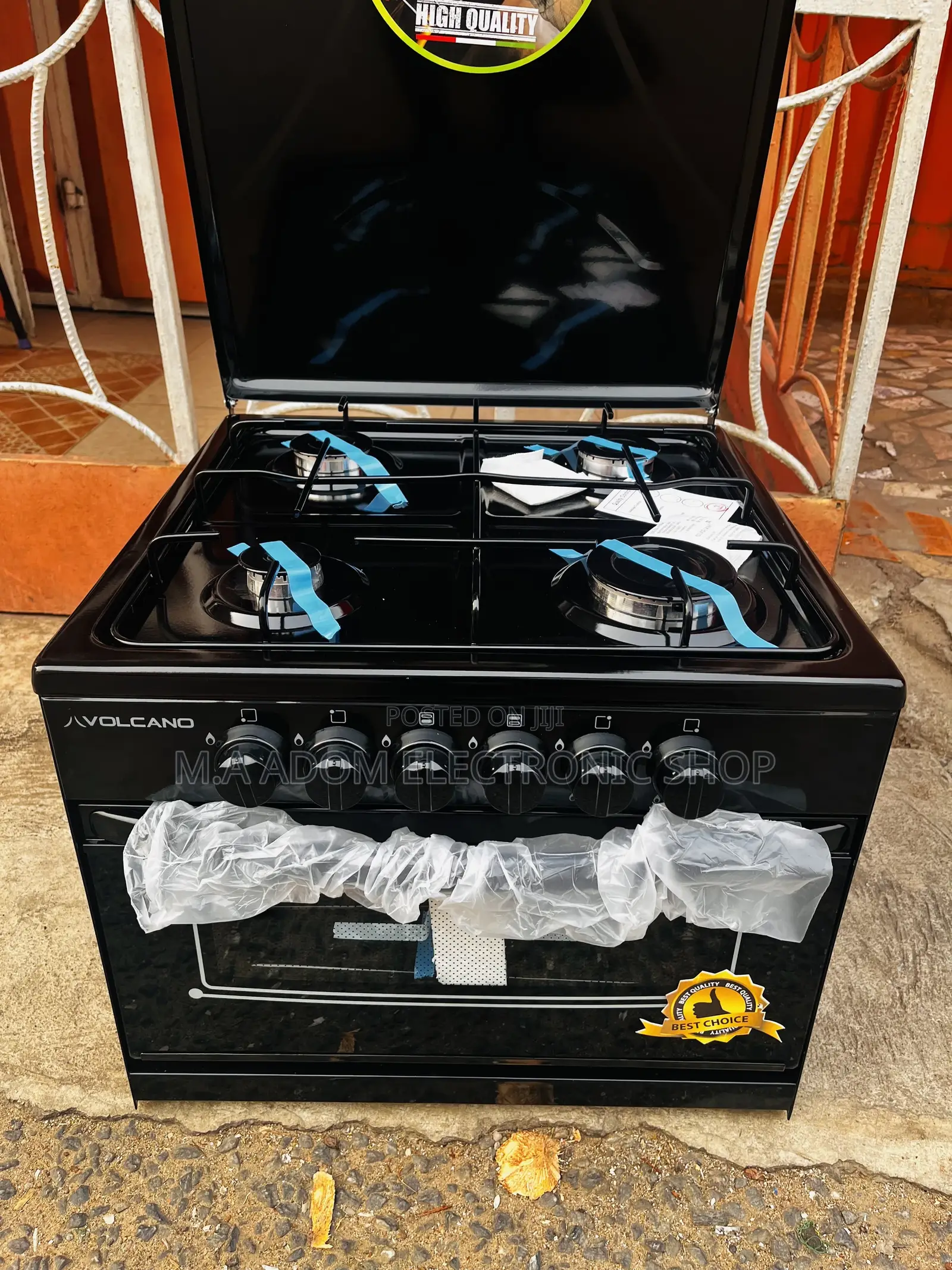 Easy to Clean After Use Volcano Gas Cooker
