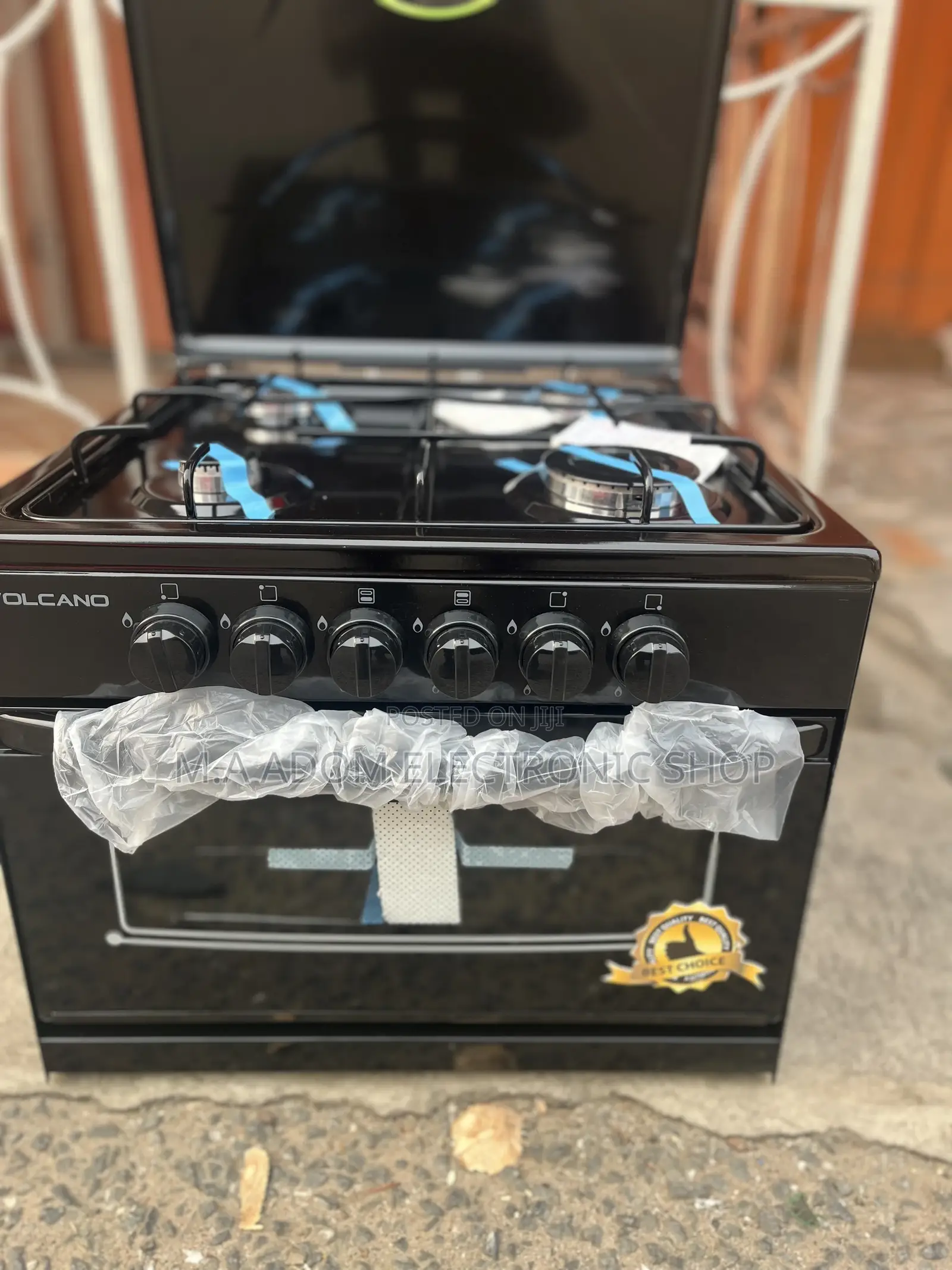 Gas Cooker With Oven Mini Size (Volcano)