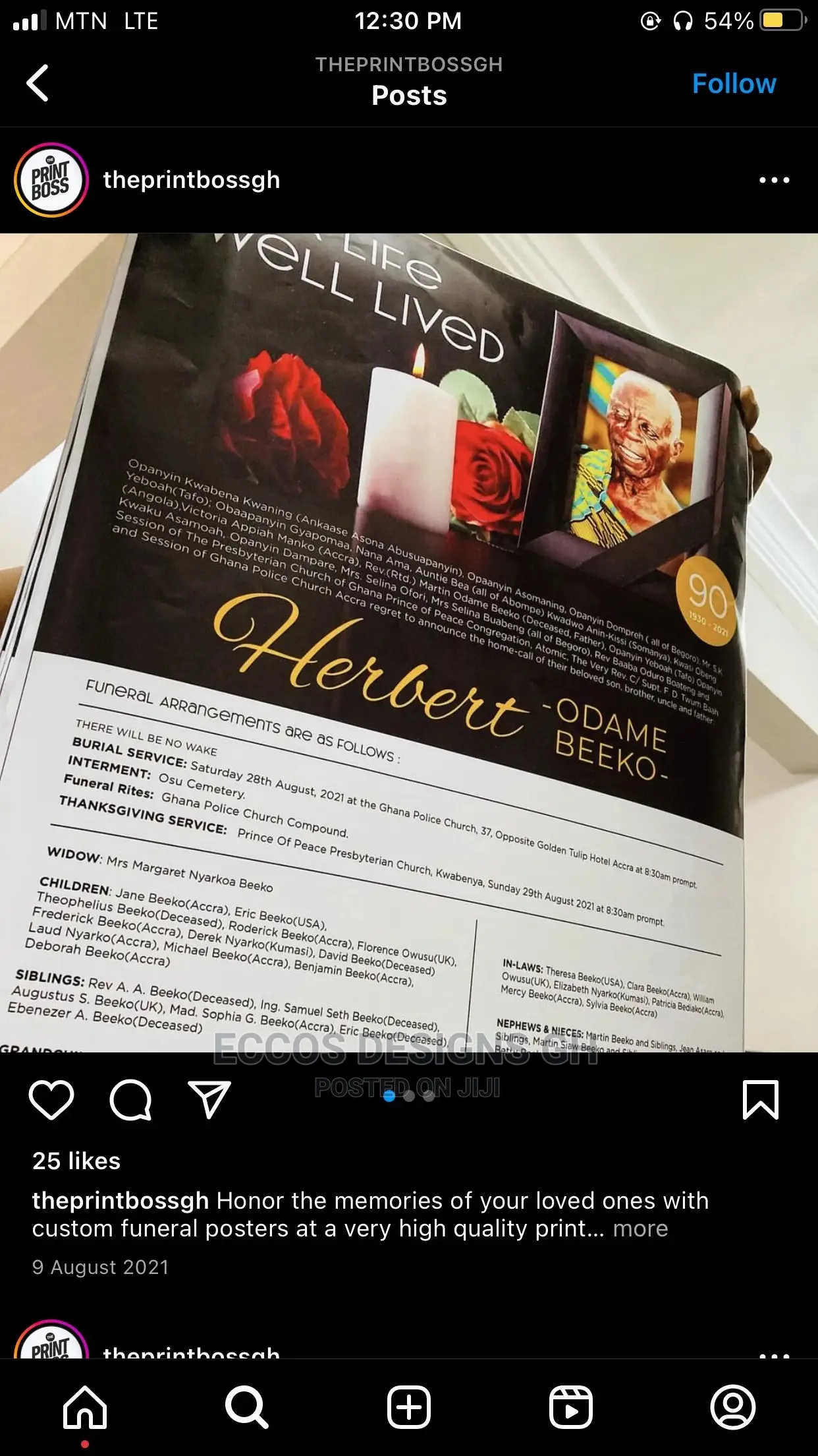Poster Print and Design