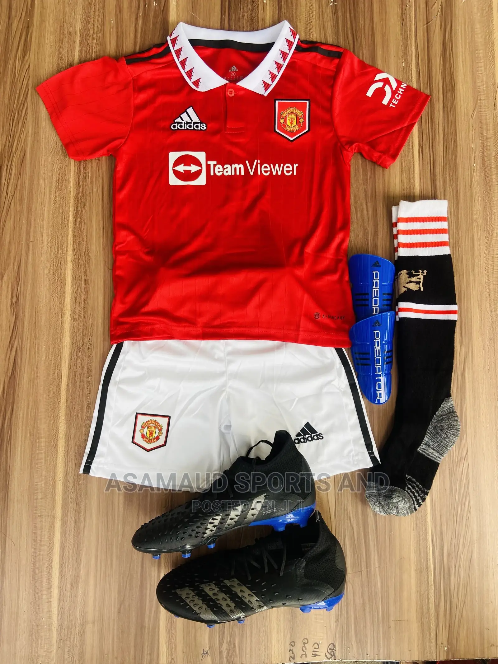 Set of Kids Jersey With Boot and Hose at Cool Price